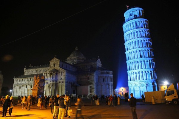 Torre de Pisa en Pisa, Italia